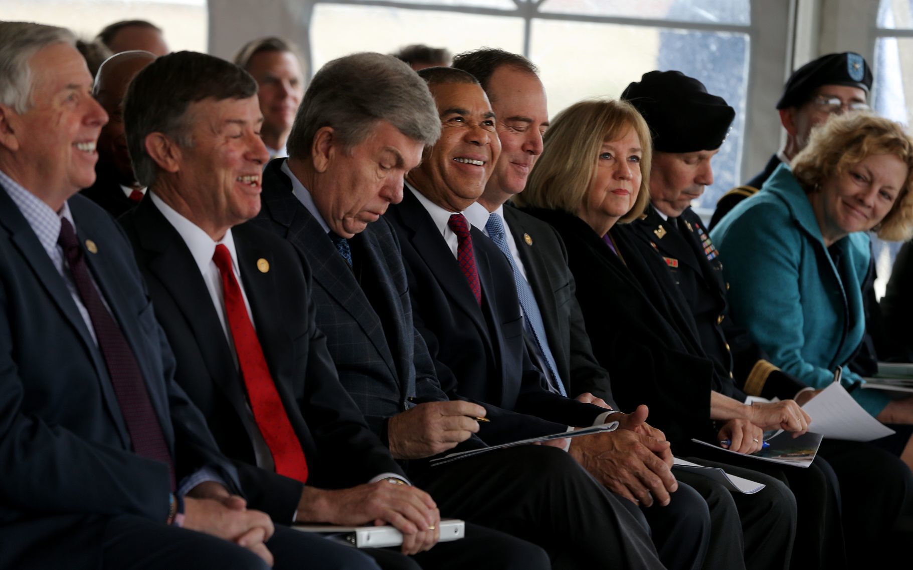 Officials break ground on NGA site in north St. Louis